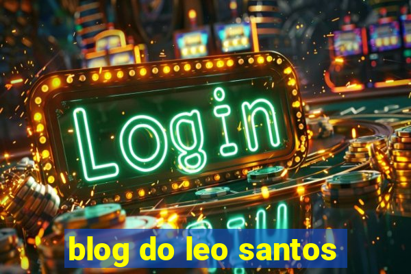 blog do leo santos