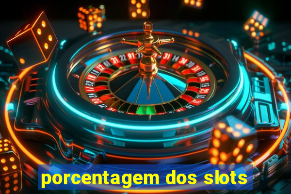 porcentagem dos slots