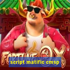 script matific cmsp