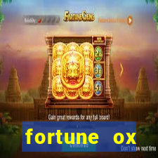 fortune ox horários pagantes