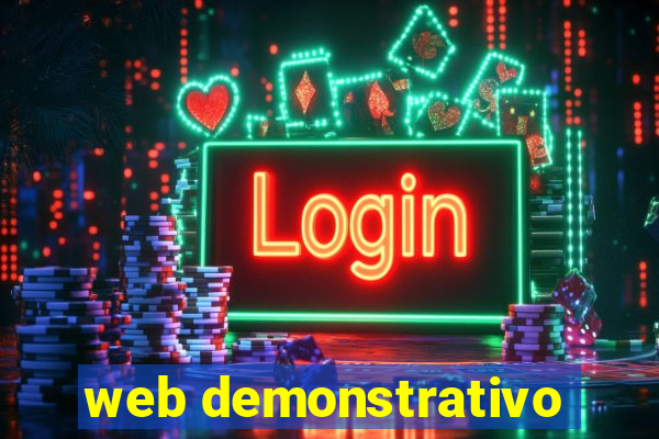 web demonstrativo