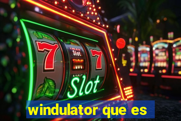 windulator que es