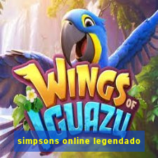 simpsons online legendado