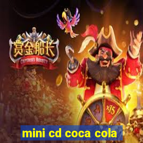 mini cd coca cola