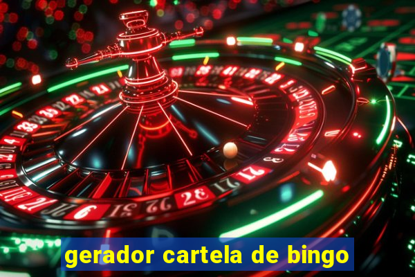 gerador cartela de bingo