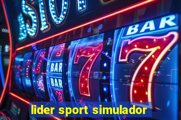 lider sport simulador