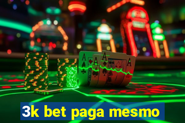 3k bet paga mesmo