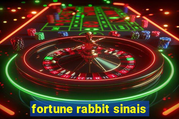 fortune rabbit sinais