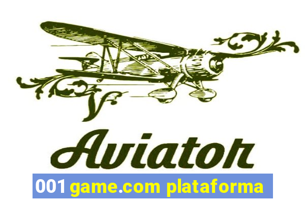 001 game.com plataforma