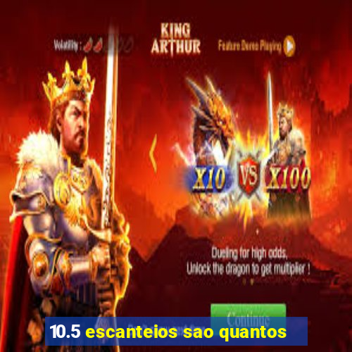 10.5 escanteios sao quantos